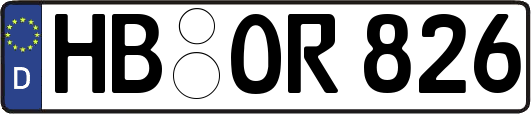 HB-OR826