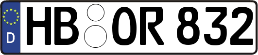 HB-OR832
