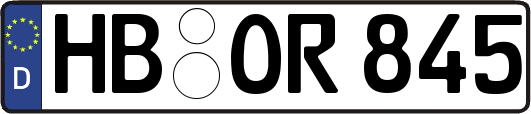 HB-OR845
