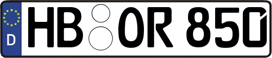 HB-OR850