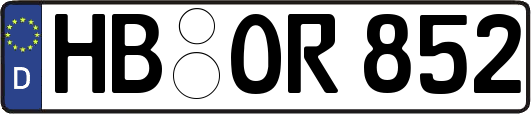 HB-OR852