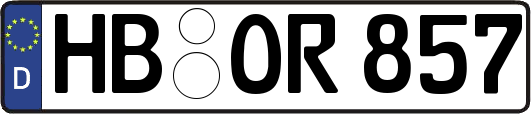 HB-OR857