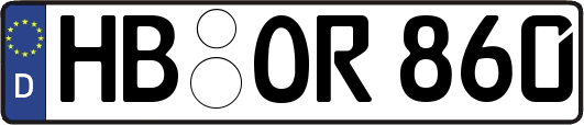 HB-OR860