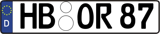 HB-OR87