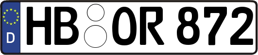 HB-OR872