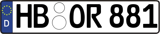 HB-OR881