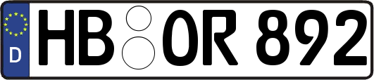 HB-OR892