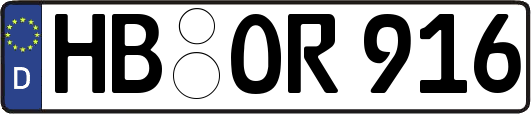 HB-OR916