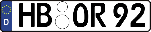 HB-OR92