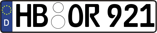 HB-OR921