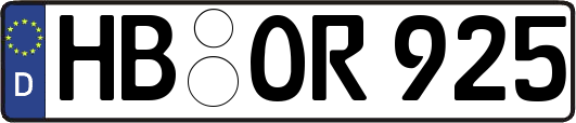 HB-OR925
