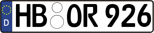 HB-OR926