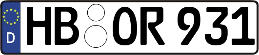 HB-OR931