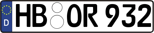 HB-OR932