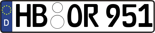 HB-OR951