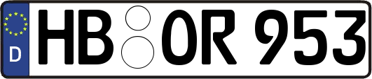 HB-OR953