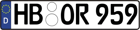 HB-OR959