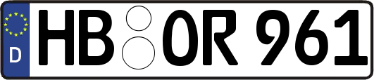 HB-OR961