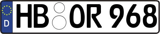 HB-OR968