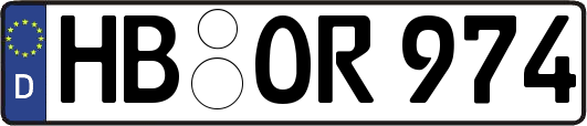 HB-OR974