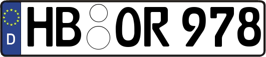 HB-OR978