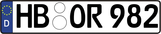 HB-OR982