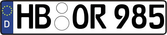 HB-OR985