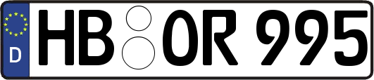 HB-OR995