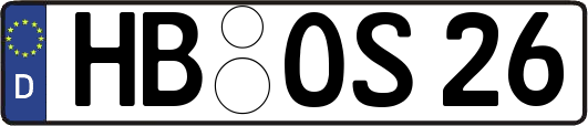 HB-OS26