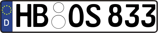 HB-OS833