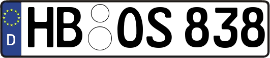 HB-OS838