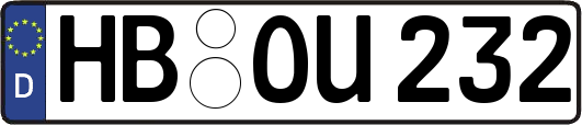 HB-OU232