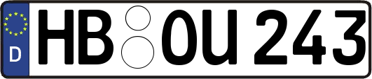 HB-OU243