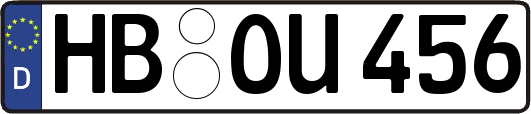 HB-OU456