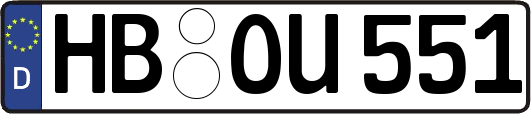 HB-OU551