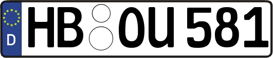 HB-OU581