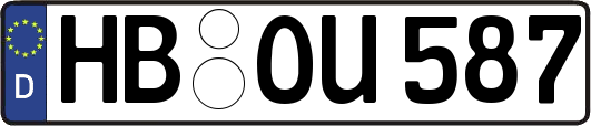 HB-OU587