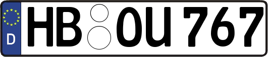 HB-OU767