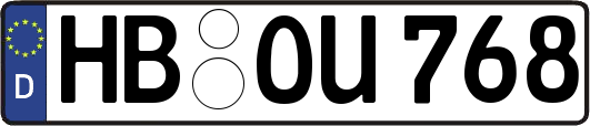 HB-OU768
