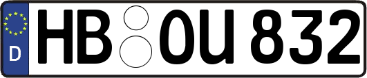 HB-OU832