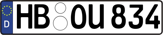 HB-OU834