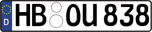 HB-OU838