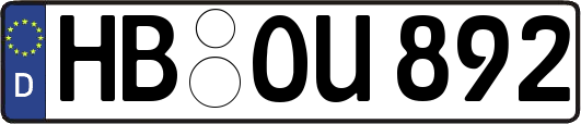 HB-OU892
