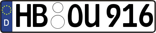 HB-OU916