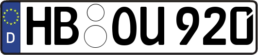HB-OU920