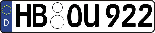 HB-OU922
