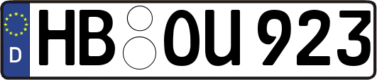 HB-OU923