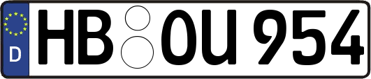 HB-OU954