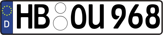 HB-OU968