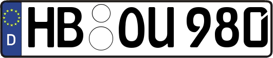 HB-OU980